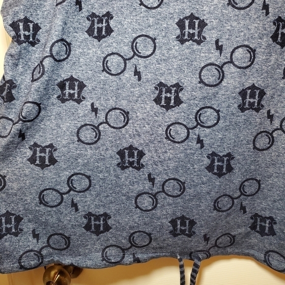 Harry Potter Wizarding World Long Sleeve Blue Sweater XXL - Picture 4 of 11